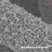 碳布负载碳纳米管/碳化钛阵列